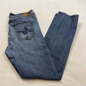 AG Adriano Goldschmied The Graduate Tailored Leg Jeans Blue 36x34‎ Made in USA